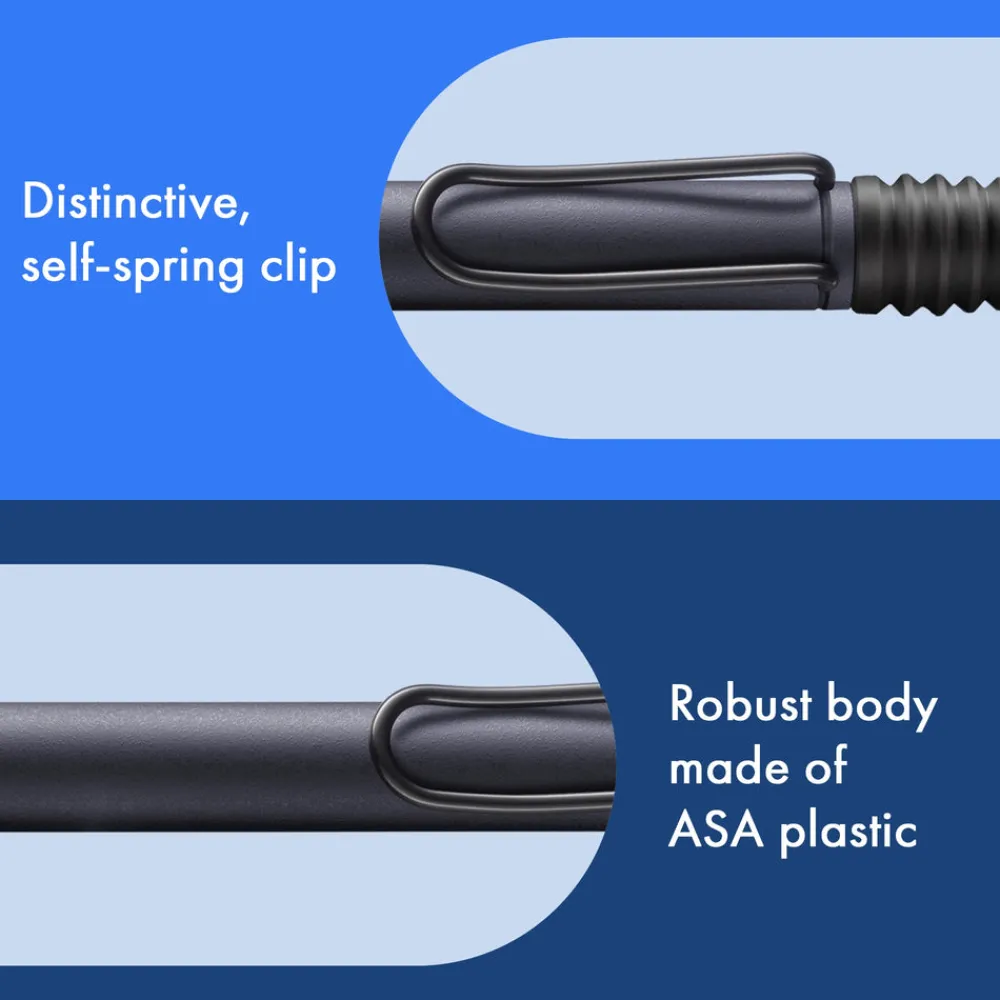 Lamy Długopis Safari M16 - - Steel Black > Długopisy