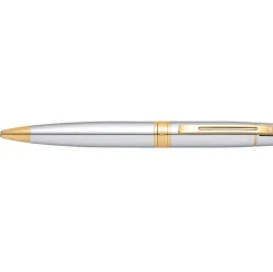 Sheaffer Długopis 300 - - Bright Chrome Gold Trim > Długopisy