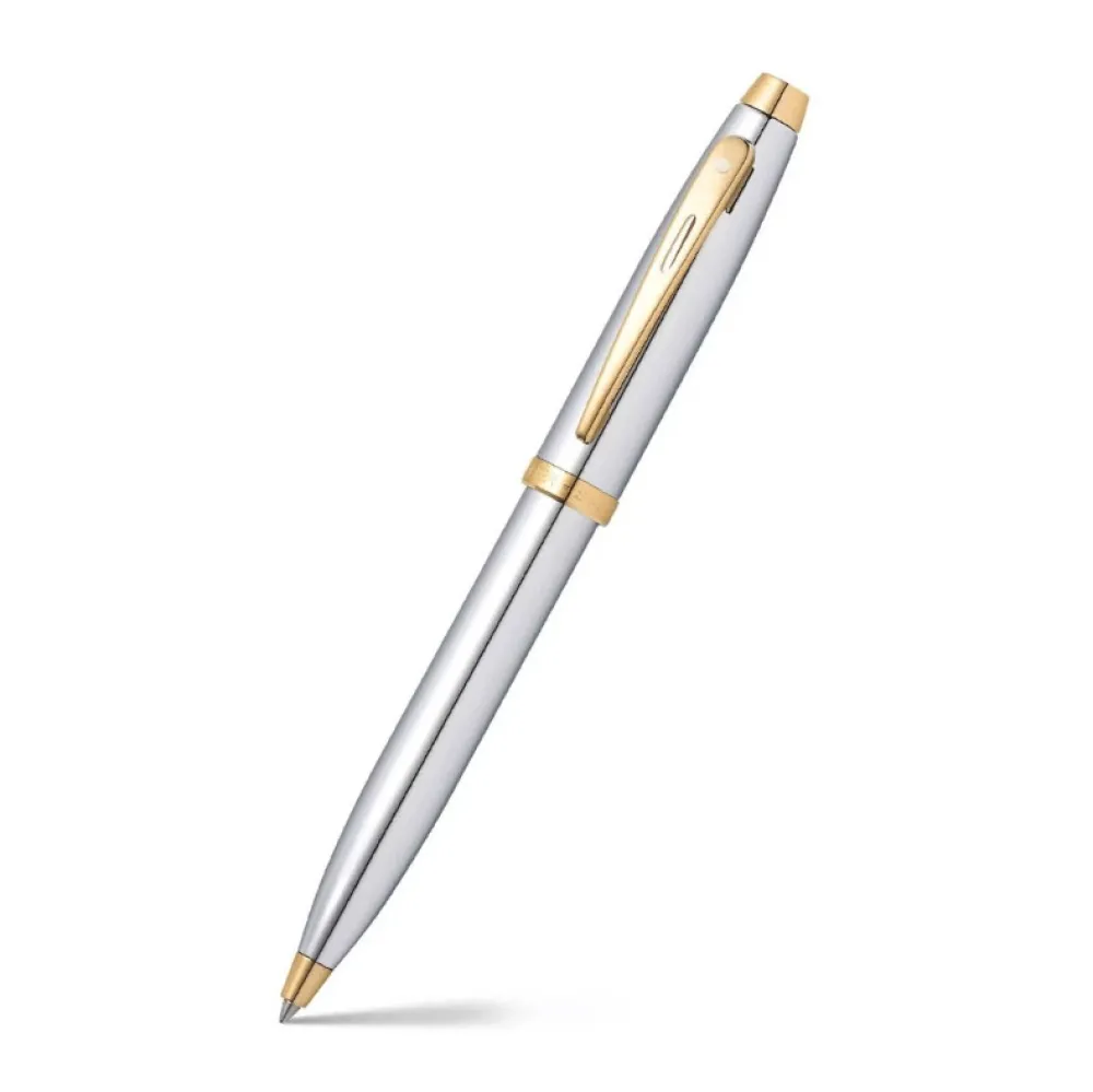Sheaffer Długopis 100 - - Chrome Gold Trim