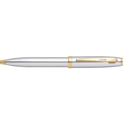 Sheaffer Długopis 100 - - Chrome Gold Trim