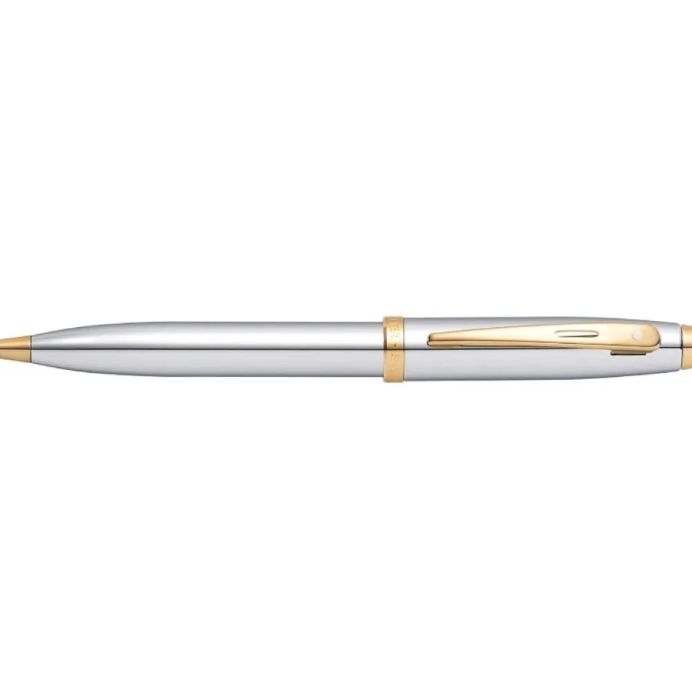 Sheaffer Długopis 100 - - Chrome Gold Trim