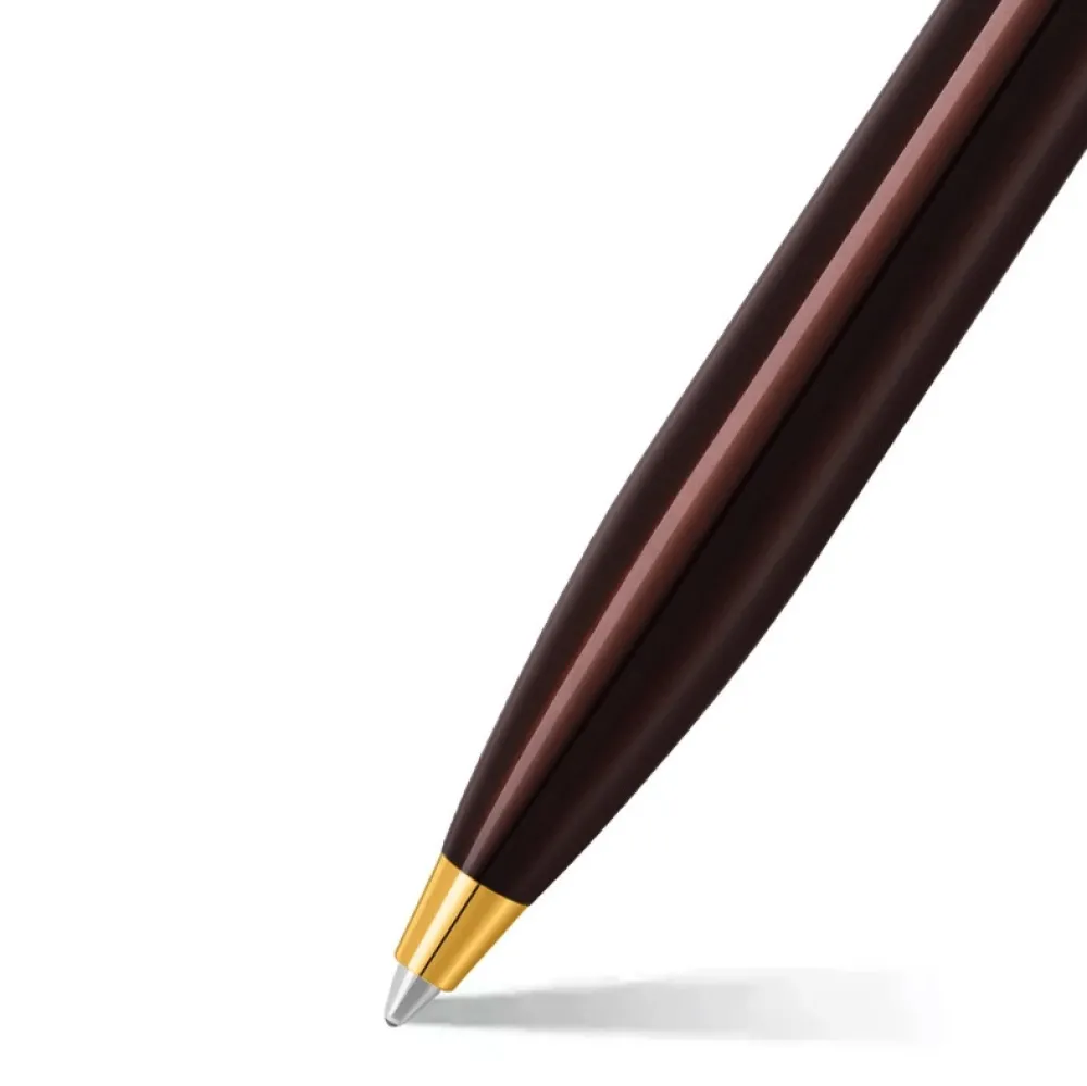 Sheaffer Długopis 100 - - Coffee Brown Gold Trim > Długopisy