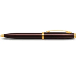Sheaffer Długopis 100 - - Coffee Brown Gold Trim ><noscript><img width=