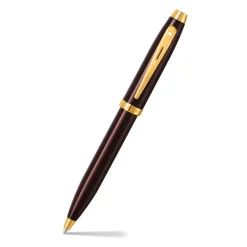 Sheaffer Długopis 100 - - Coffee Brown Gold Trim ><noscript><img width=