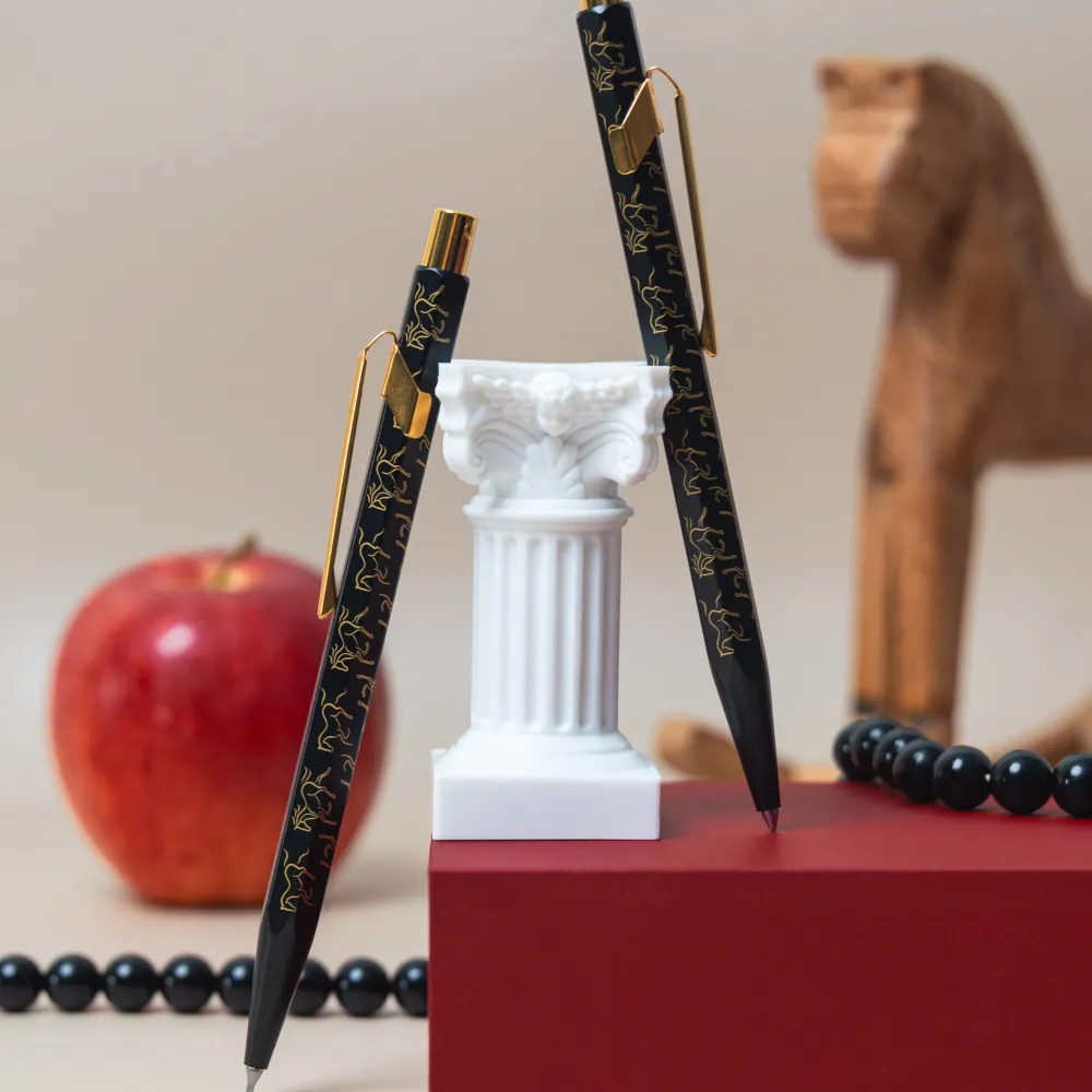 Caran d'Ache Długopis 849 Year of The Horse w etui - - czarny