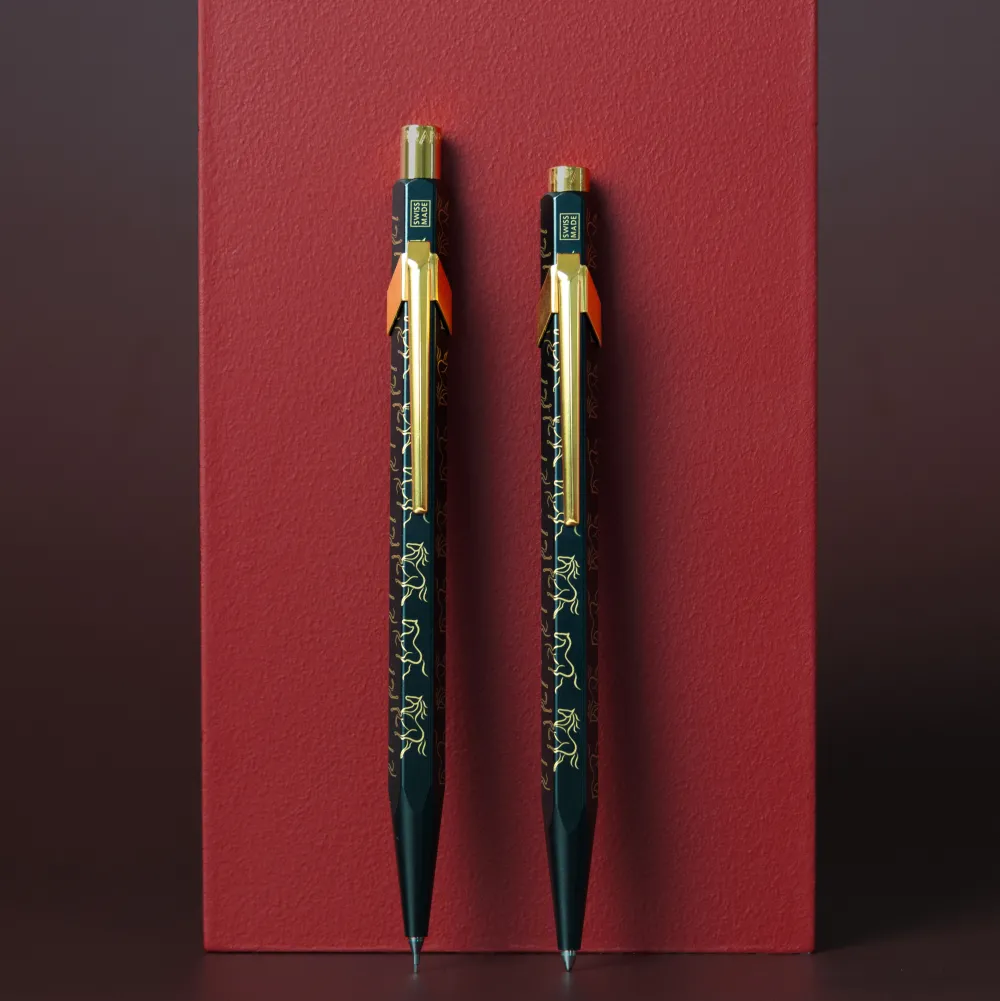 Caran d'Ache Długopis 849 Year of The Horse w etui - - czarny