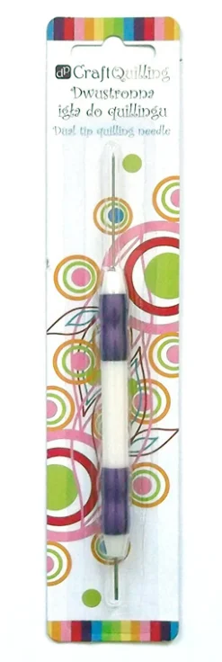 dpCraft Dwustronna igła do quillingu - - długa, 17 cm ><noscript><img width=