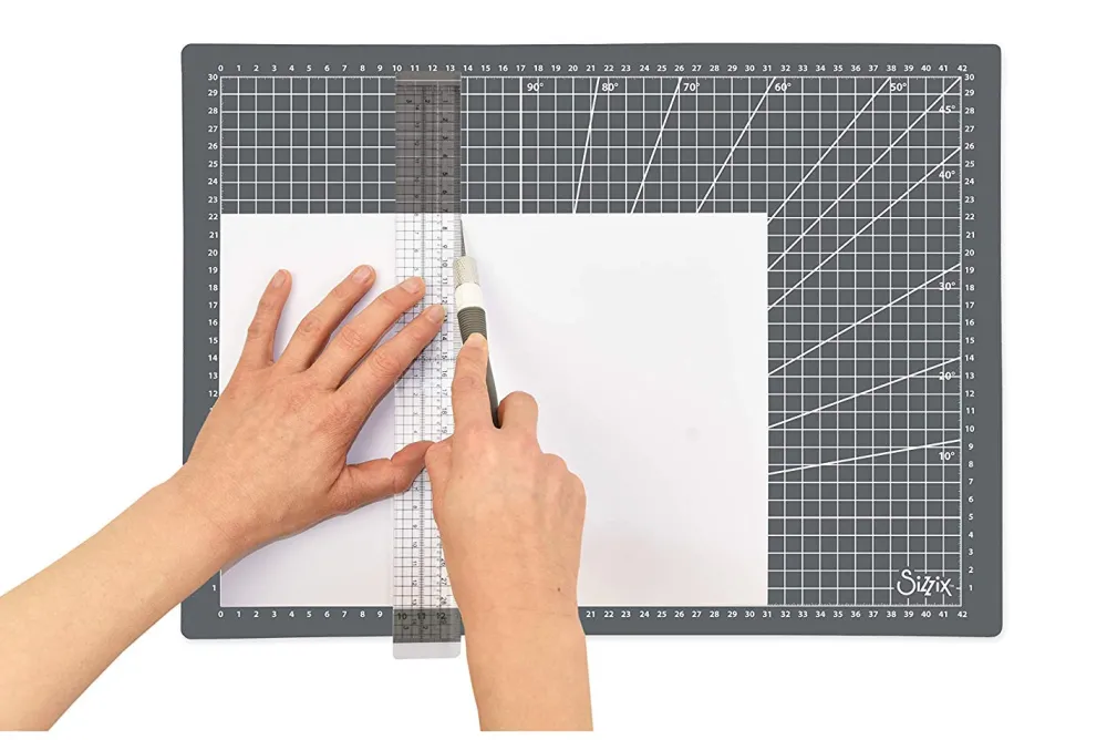 Sizzix Dwustronna, samoregenerująca mata do cięcia - - 32,7 x 43,4 x 0,3 cm