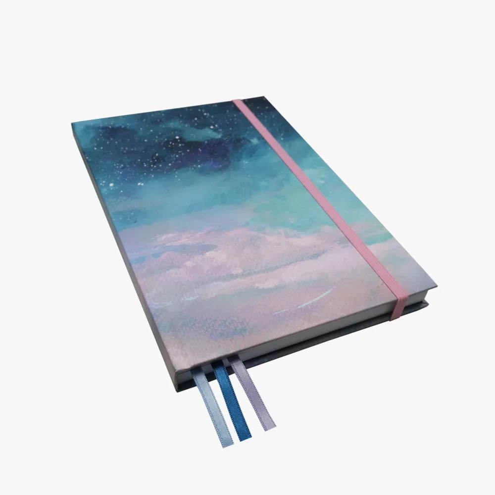 Devangari Dziennik 3-letni Cotton Sky B5 - - twarda okładka, 120 g/m2