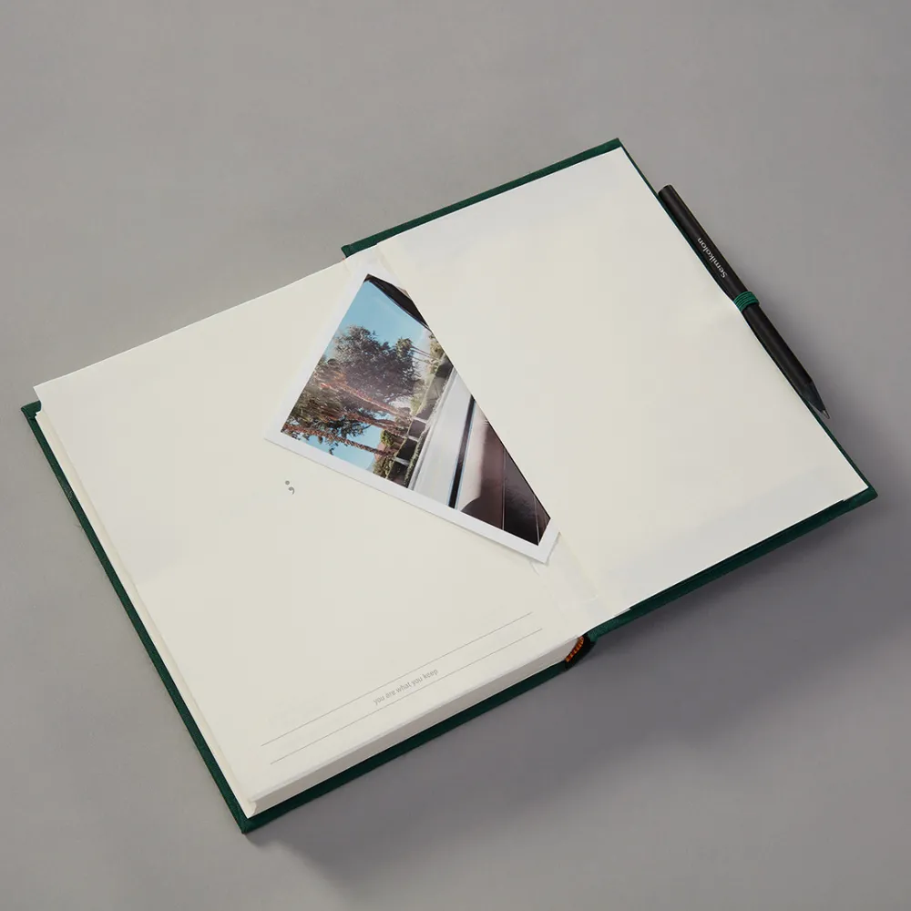 Semikolon Dziennik podróży Grand Voyage 14 x 19,2 cm - - Forest, 304 strony