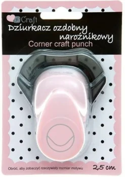 dpCraft Dziurkacz narożnikowy 2,5 cm - - Zaokrąglacz > Dziurkacze Ozdobne