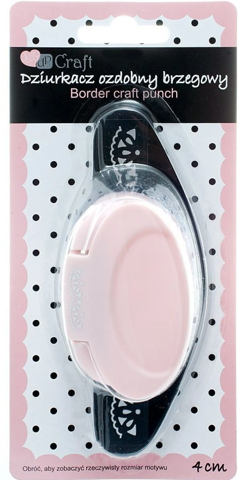 dpCraft Dziurkacz ozdobny, brzegowy - - Brylant