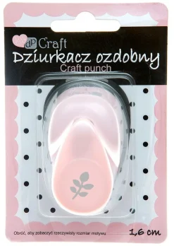 dpCraft Dziurkacz ozdobny Gałązka - - 1,6 cm > Dziurkacze Ozdobne