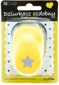dpCraft Dziurkacz ozdobny Gwiazda - - 2,5 cm > Dziurkacze Ozdobne