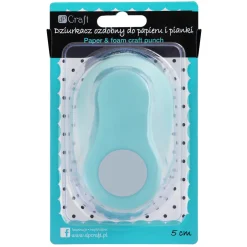 dpCraft Dziurkacz ozdobny Koło - - 5 cm