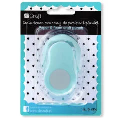 dpCraft Dziurkacz ozdobny Koło - - 2,5 cm