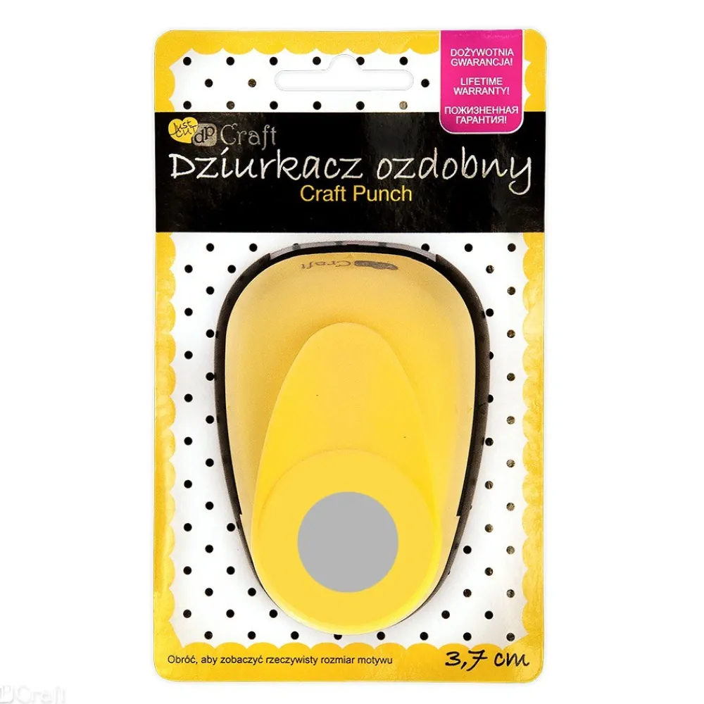 dpCraft Dziurkacz ozdobny Koło - - 3,7 cm > Dziurkacze Ozdobne