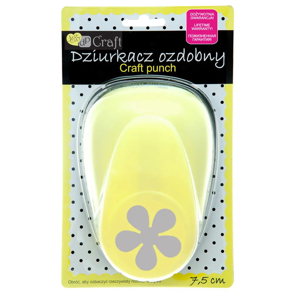 dpCraft Dziurkacz ozdobny Kwiatek - - 7,5 cm > Dziurkacze Ozdobne