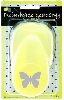 dpCraft Dziurkacz ozdobny Motyl - - 5 cm