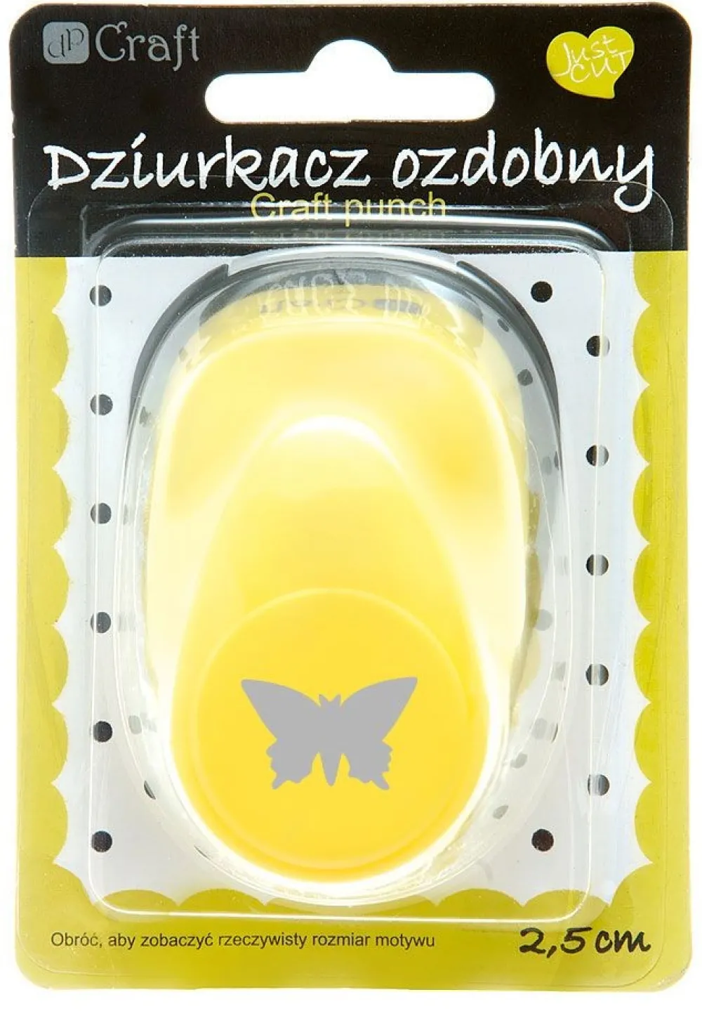 dpCraft Dziurkacz ozdobny Motyl - - 2,5 cm > Dziurkacze Ozdobne