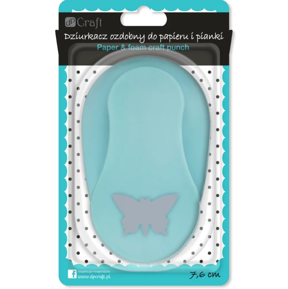 dpCraft Dziurkacz ozdobny Motyl - - 7,6 cm > Dziurkacze Ozdobne