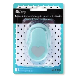 dpCraft Dziurkacz ozdobny Serce - - 2,5 cm