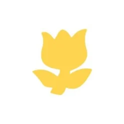 dpCraft Dziurkacz ozdobny Tulipan - - 2,5 cm