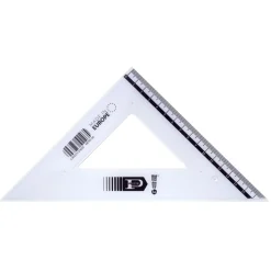 MemoBe Ekierka plastikowa Pratel - - 25 cm 45 stopni > Dzieci Przybory Kreślarskie|Przybory Geometryczne