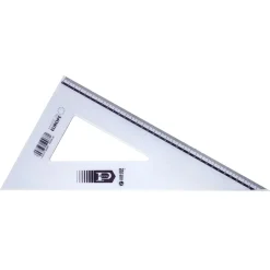 MemoBe Ekierka plastikowa Pratel - - 35 cm 60 stopni > Dzieci Przybory Kreślarskie|Przybory Geometryczne