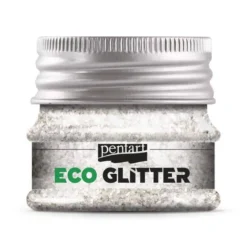Pentart Eko brokat sypki Eco Glitter - - różowe złoto, drobny, 15 g > Brokat Dekoracyjny