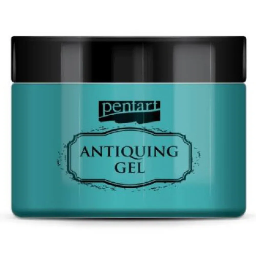 Pentart Żel postarzający Antiquing Gel - - zielona patyna, 150 ml > Media Do Decoupage