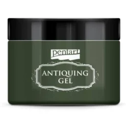 Pentart Żel postarzający Antiquing Gel - - oliwkowy, 150 ml