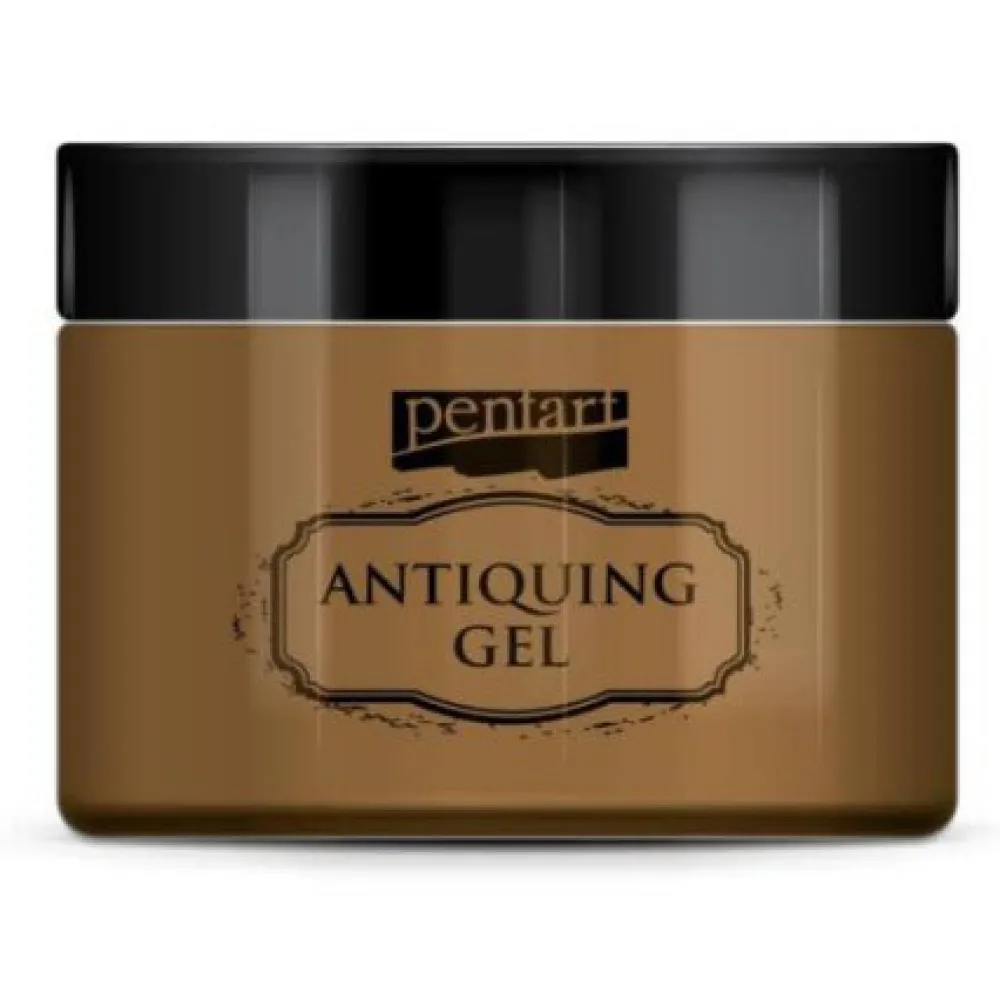 Pentart Żel postarzający Antiquing Gel - - ochra, 150 ml > Media Do Decoupage