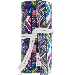 KOH-I-NOOR Etui, organizer na pędzle i kredki - - kolorowe wzory ><noscript><img width=