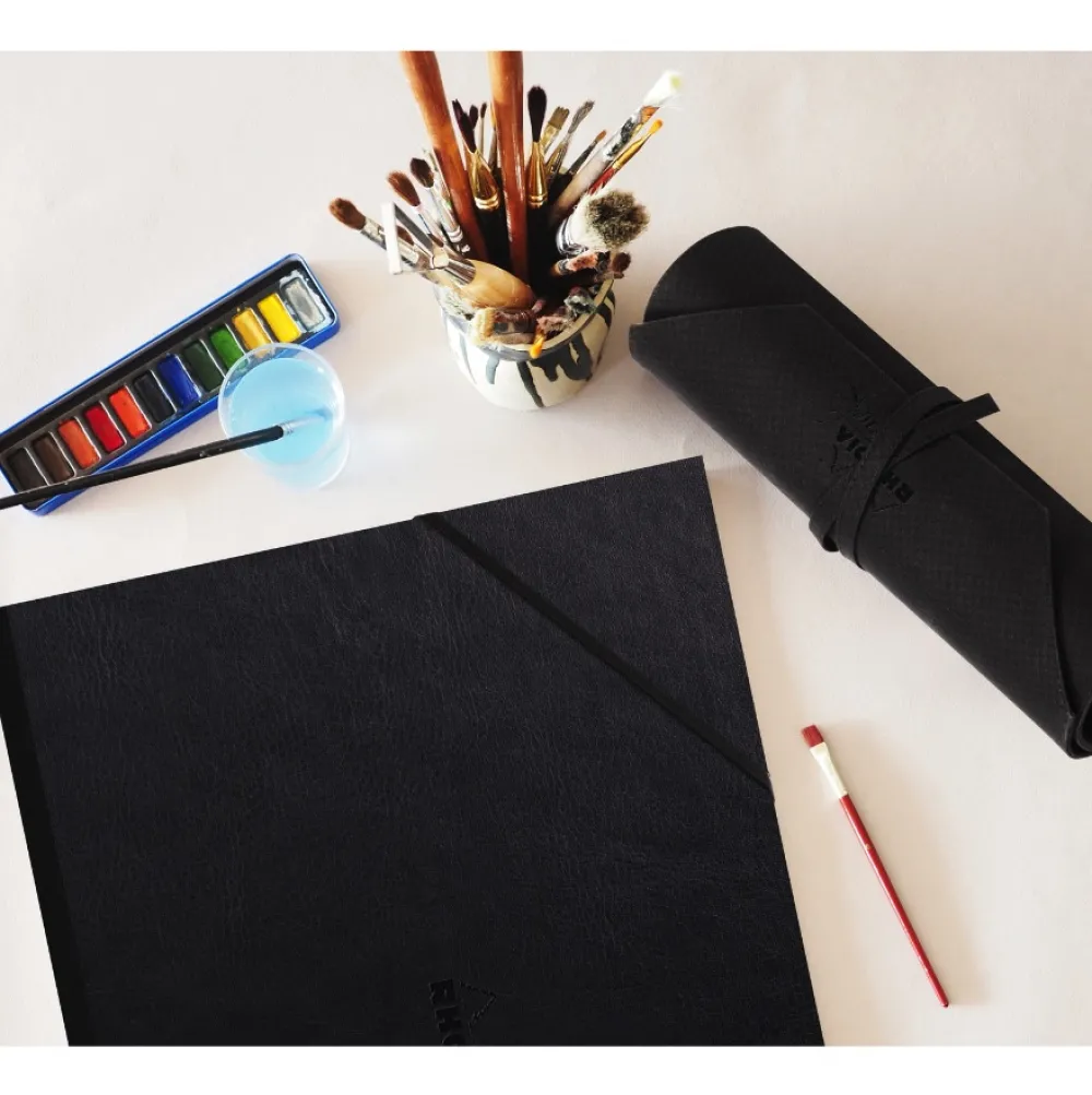 Rhodia Etui zwijane 2w1 45 x 30 cm - - Black > Akcesoria