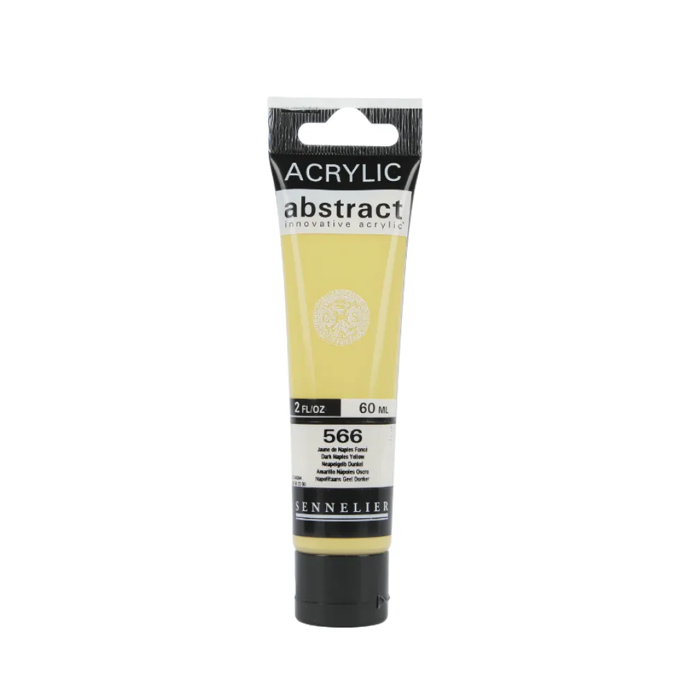 Sennelier Farba akrylowa Abstract - - 566 Dark Naples Yellow 60 ml