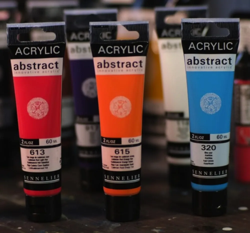 Sennelier Farba akrylowa Abstract - - 640 Red Orange 60 ml