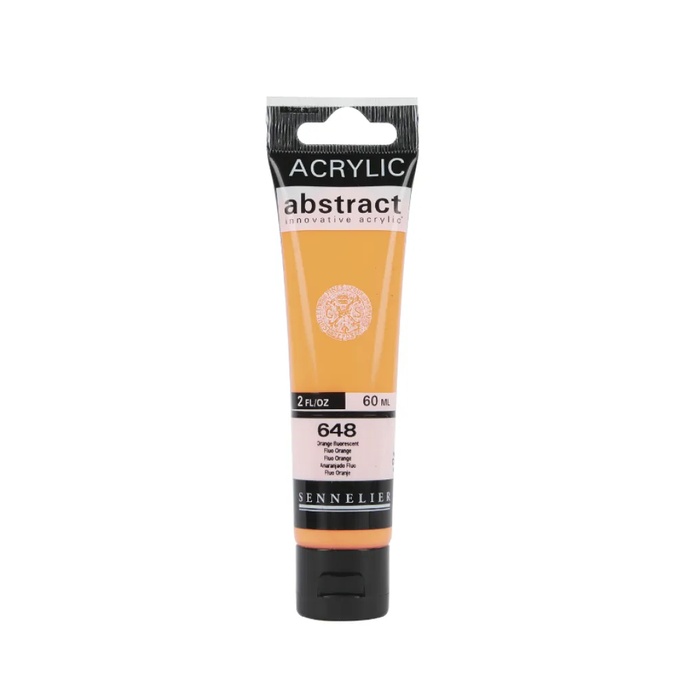 Sennelier Farba akrylowa Abstract - - 648 Fluorescent Orange 60 ml > Farby Akrylowe