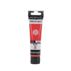 Sennelier Farba akrylowa Abstract - - 674 Vermilion 60 ml