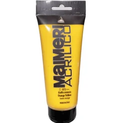 Maimeri Farba akrylowa Acrilico - - 072, Orange Yellow, 200 ml