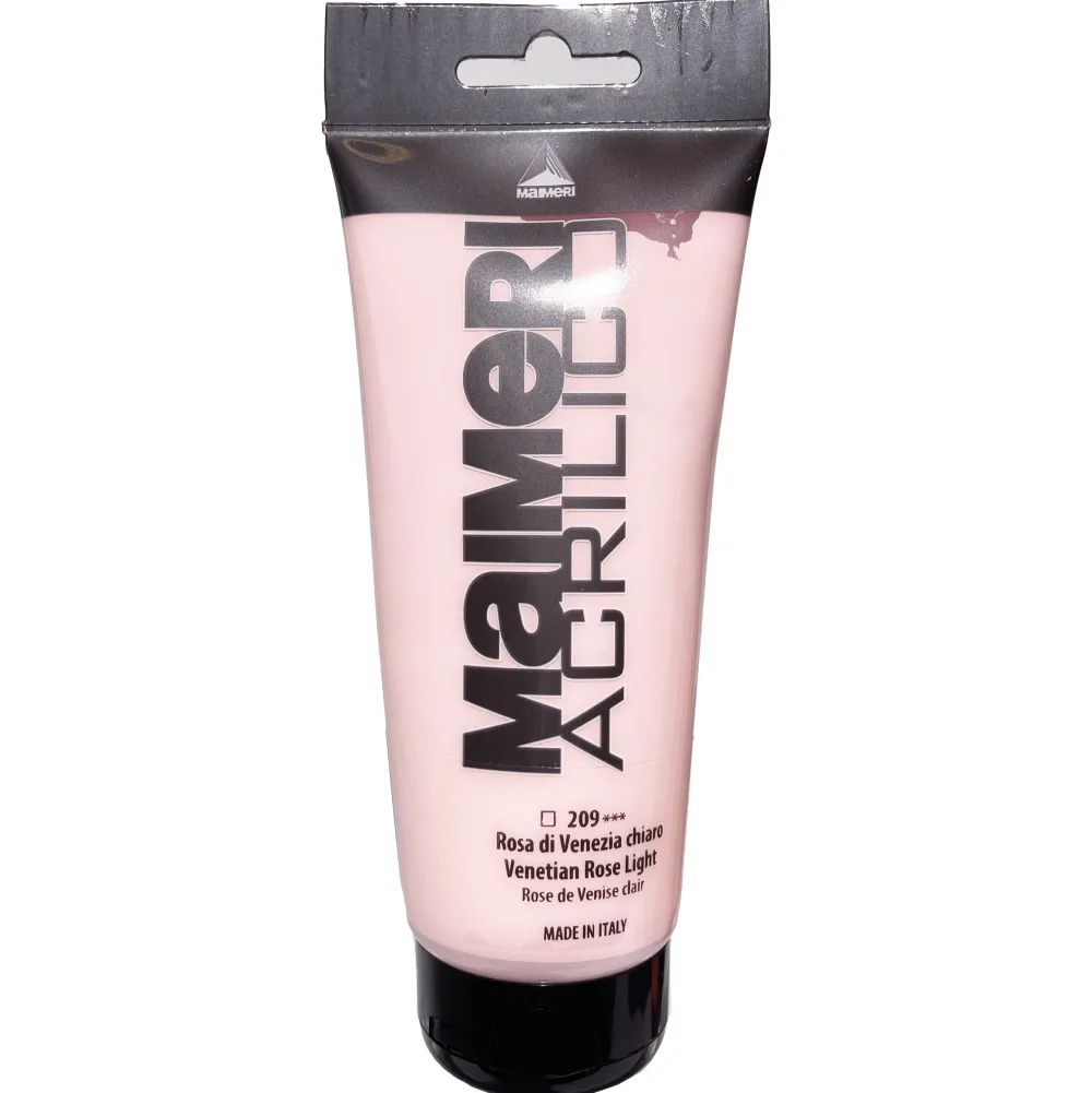 Maimeri Farba akrylowa Acrilico - - 209, Venetian Rose Light, 200 ml