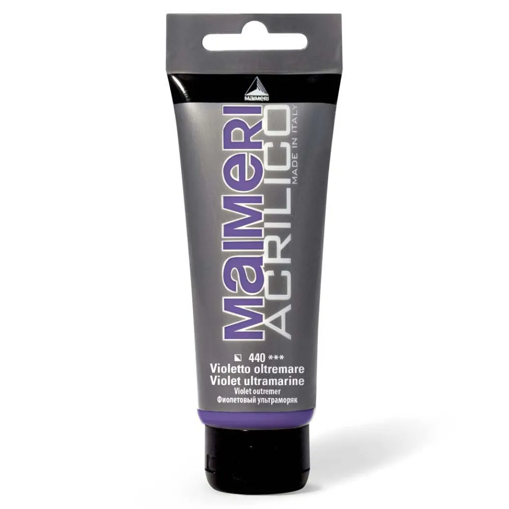 Maimeri Farba akrylowa Acrilico - - 440, Violet Ultramarine, 200 ml > Farby Akrylowe