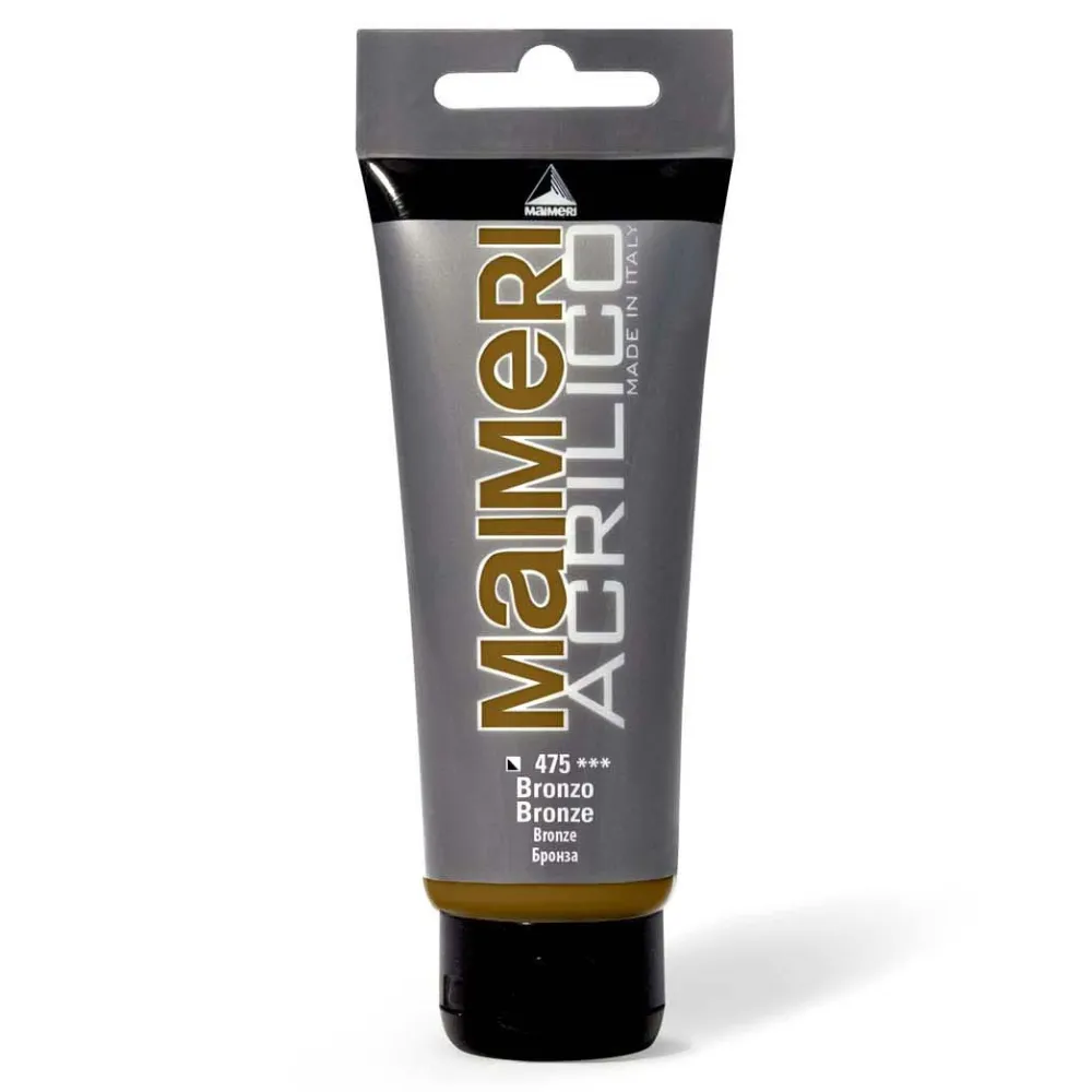 Maimeri Farba akrylowa Acrilico - - 475, Bronze, 200 ml > Farby Akrylowe