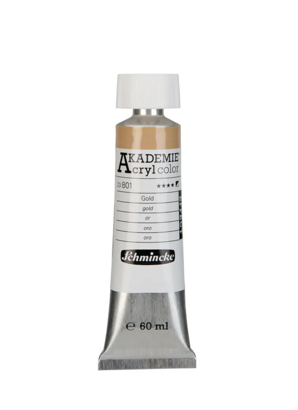 Schmincke Farba akrylowa Akademie - - 801, Gold, 60 ml