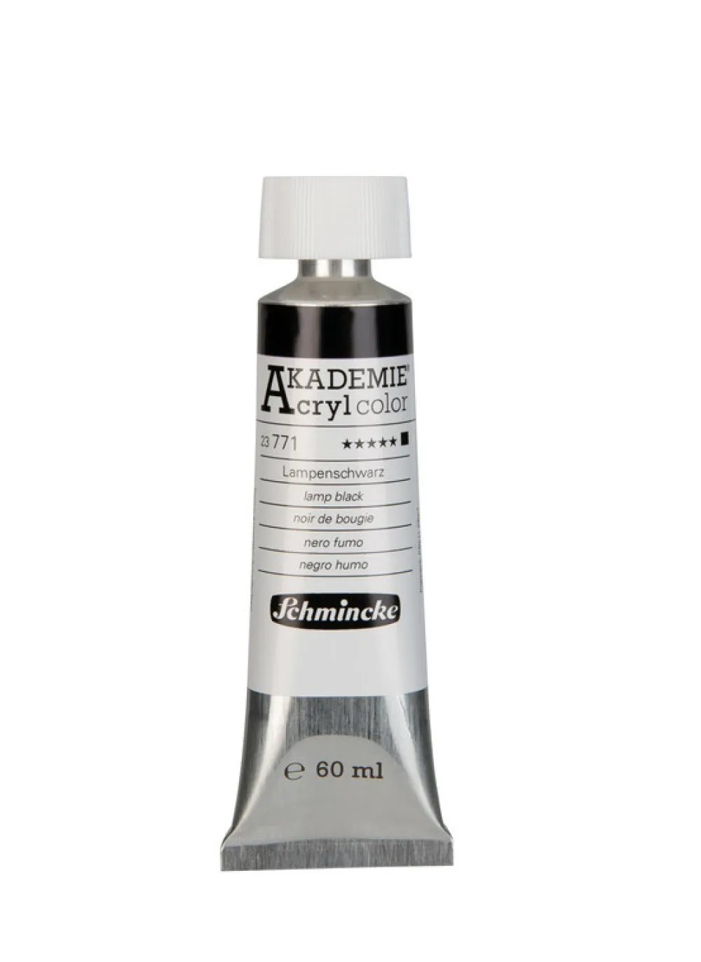 Schmincke Farba akrylowa Akademie - - 771, Lamp Black, 60 ml