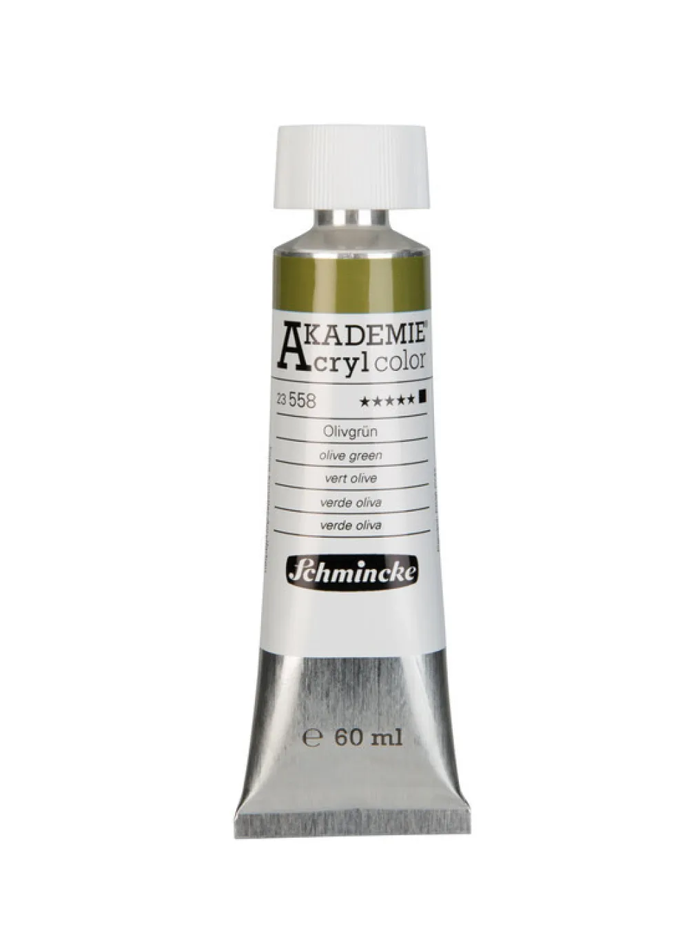 Schmincke Farba akrylowa Akademie - - 558, Olive Green, 60 ml