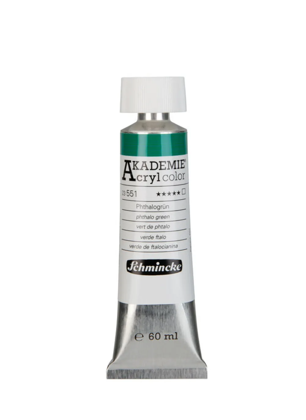 Schmincke Farba akrylowa Akademie - - 551, Phthalo Green, 60 ml