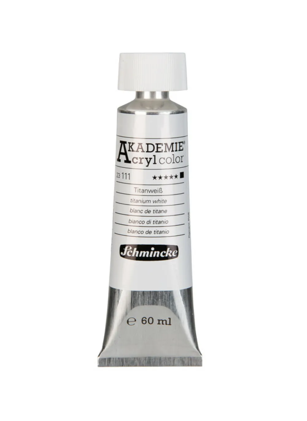 Schmincke Farba akrylowa Akademie - - 111, Titanium White, 60 ml