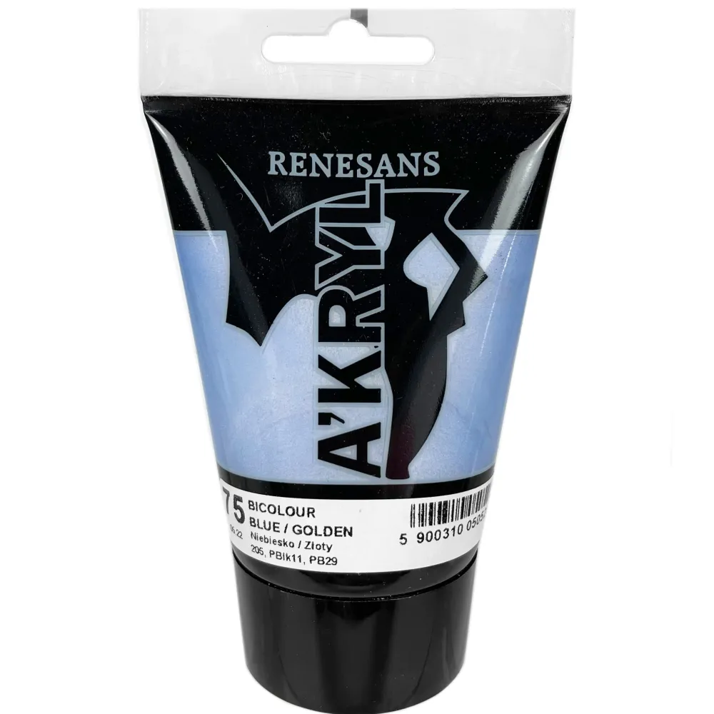 Renesans Farba akrylowa A'kryl Bicolor - - 74, yellow green, 100 ml > Farby Akrylowe