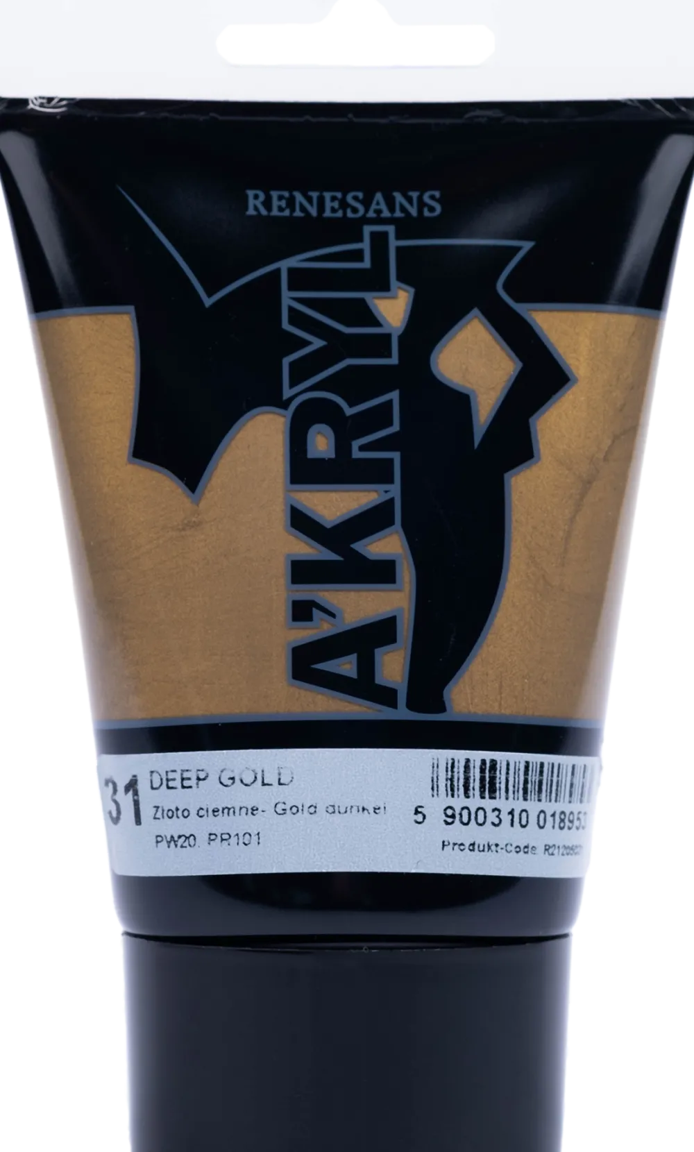 Renesans Farba akrylowa A'kryl metaliczna - - złota, 100 ml > Farby Akrylowe